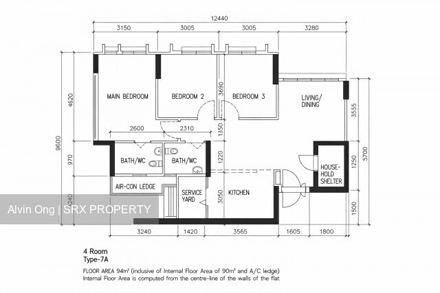 Blk 105B Alkaff Vista (Toa Payoh), HDB 4 Rooms #520556861